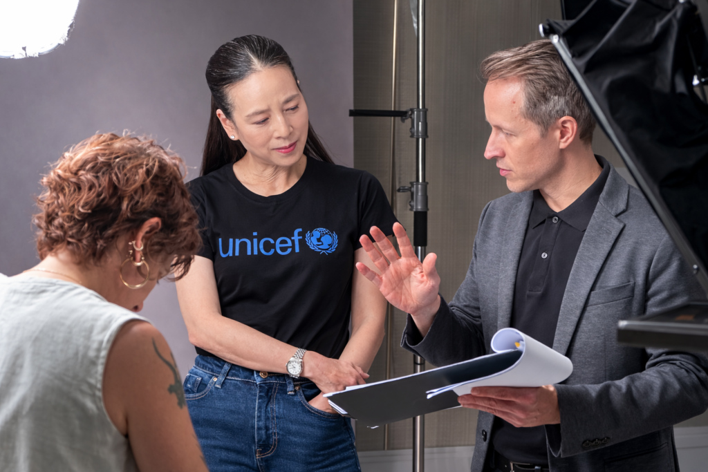 AsiaWorks crew is brainstorming a video concept