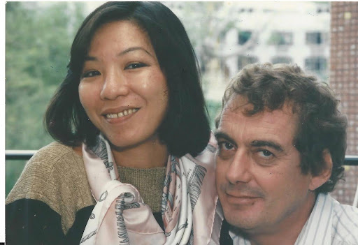 1974 Derek and Hà in Hong Kong
