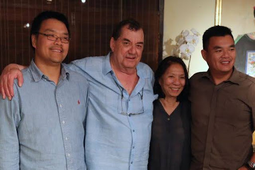 2016 Derek, Hà, with sons Vũ and Dzũng
