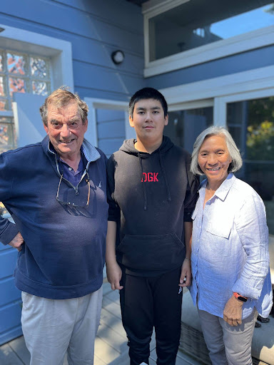 2023 Derek and Hà with Grandson Nico